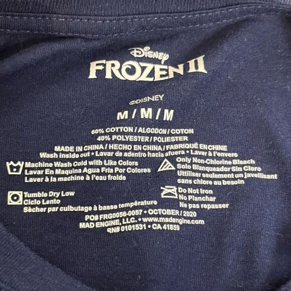 Disney Frozen II Tee Sz M EUC - Picture 3 of 3